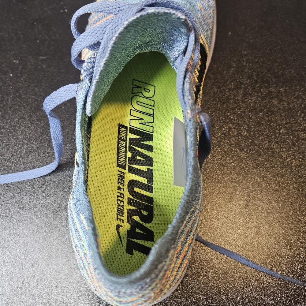 Nike Women's Free RN Flyknit Sneakers Size 8.5 #831070-405 Running Training - Picture 7 of 9